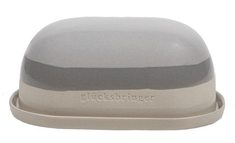 Dining Tischbotschaften Butterdose Glücksbringer Räder EINZELSTÜCK